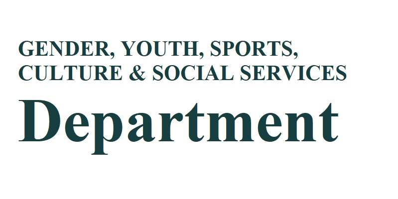 Gender, Youth, Sports, Culture & Social Services